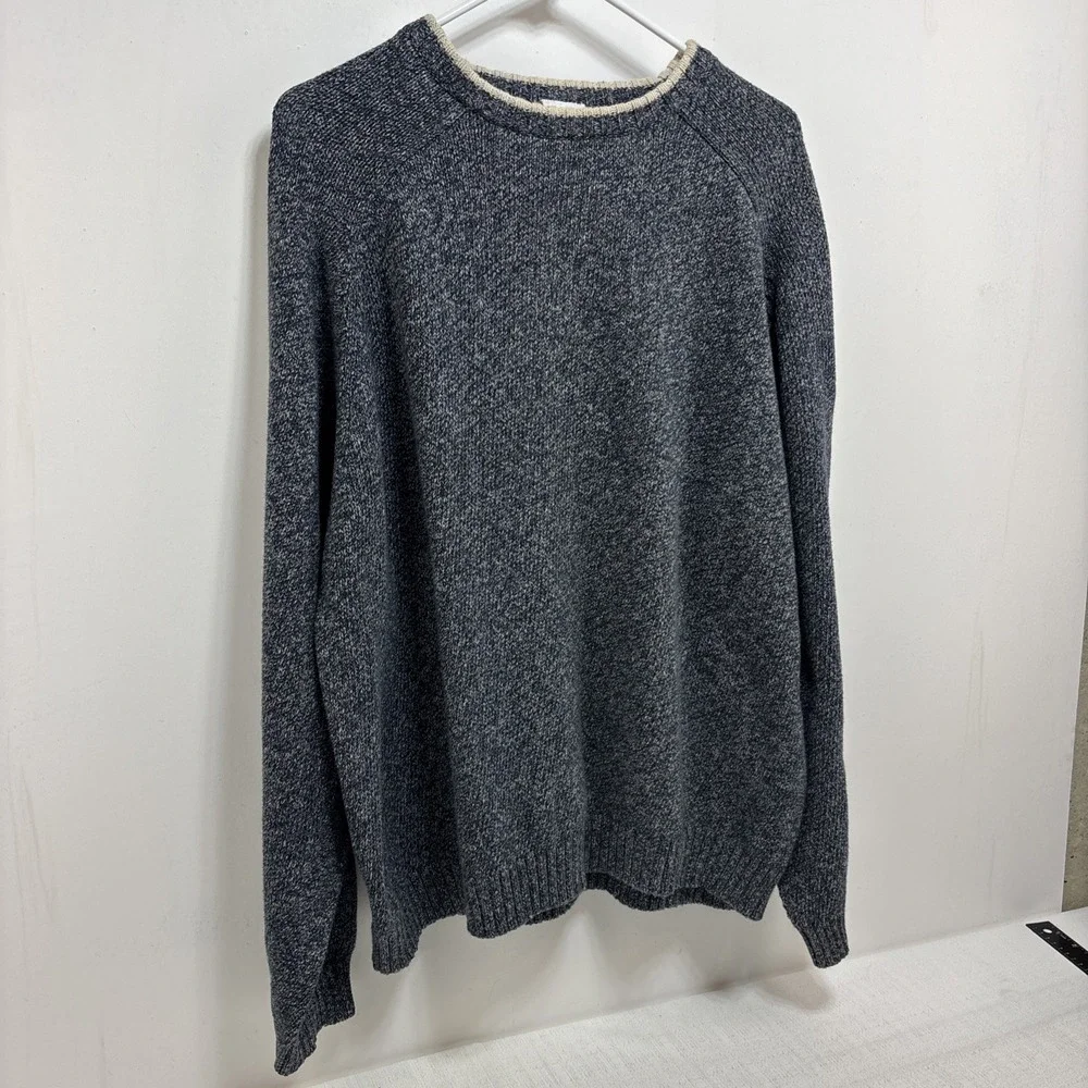 VTG Columbia Men's Cotton Crewneck Sweater Size XXL Fisherman‎ Cozy Marled Knit